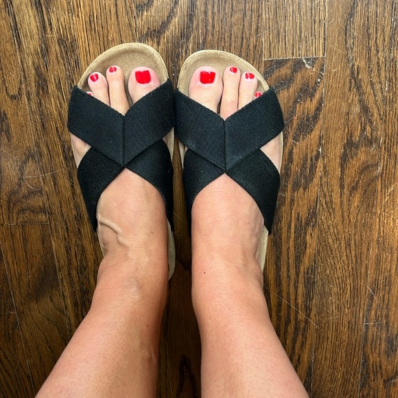 Jenni Kayne Black Sandals - Picture 3 of 9